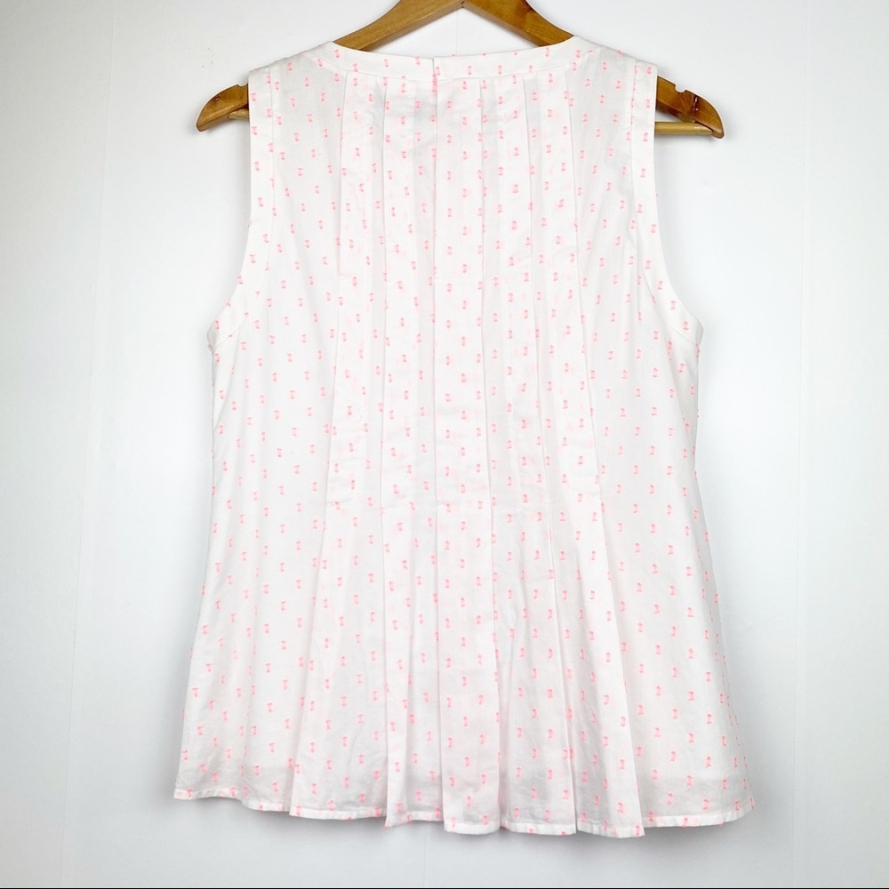 Vineyard Vines White and Pink Sleeveless Top - Picture 11 of 13